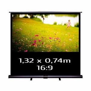 Ecran de projection portable PULL UP KIMEX 132 x 0