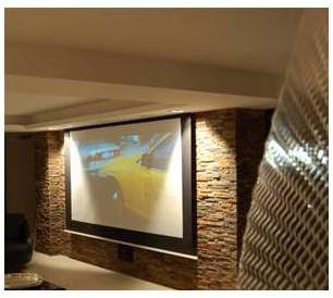 Oray Ecran de projection ORION FAUX PLAFOND HC bla