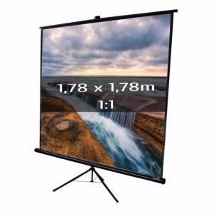 Ecran de projection portable TREPIED KIMEX 178 x 1