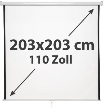 Écran de Projection 203 x 203 cm de TecTake