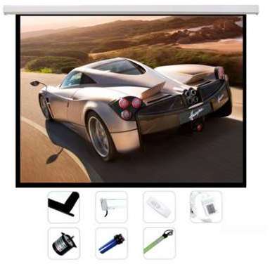 EUROPSONIC - écran de projection motorisé 180 -
