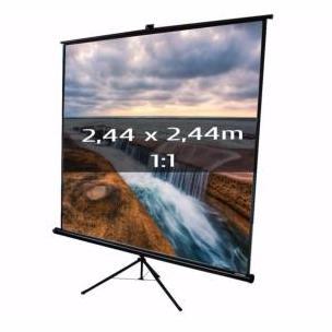 Ecran de projection portable TREPIED KIMEX 244 x 2