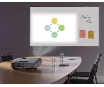 Ecran de projection en verre - pour format 16:9 l