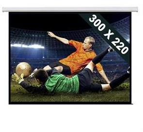 Ecran de projection déroulant pour vidéoprojecteur