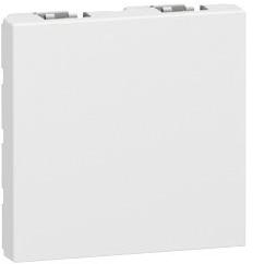 Obturateur programme Mosaic 2 modules Blanc LEGRAN