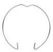 Bague Clip pour spot MR16 50mm accessoire pour amp