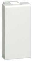 Obturateur programme Mosaic 1 module Blanc LEGRAND