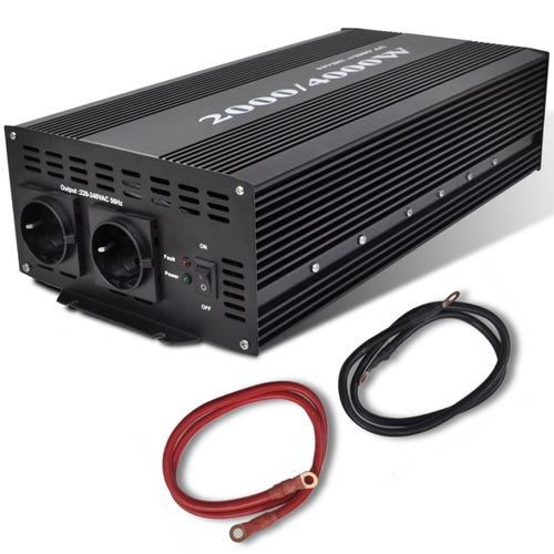 VidaXL Convertisseur de tension 2000/4000 W