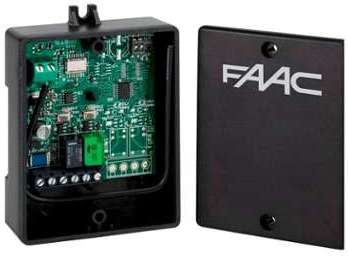 Faac recepteur radio xr2 omnidec 868 mhz bicanal 7