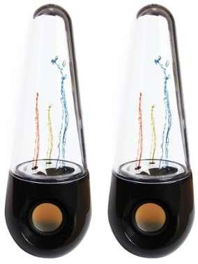Enceintes lumineuses LED USB Red5 04543