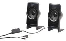 Haut-parleurs stéréo USB 6 W RMS Haut-parleurs stéréo USB 6