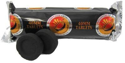 Charbons Ardents 40 mm - lot de 5 rouleaux de 10 c