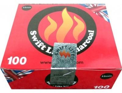Boite de 100 charbons swift-lite