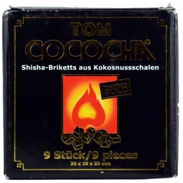 Charbons Naturels Tom Cococha Gold - Boîte de 9