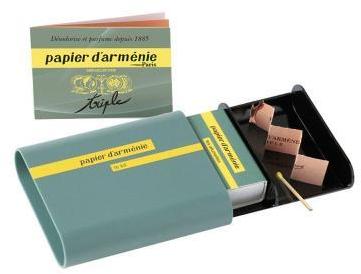 Papier dArménie - Kit Brûleur de Voyage