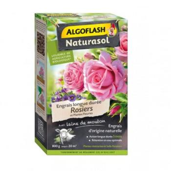 Engrais Rosiers et Plantes fleuries 800g Algoflash Engrais Rosiers et Plantes