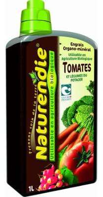 Engrais tomates et légumes du potager flacon de 1