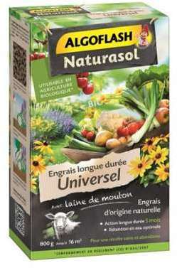 Engrais longue durée universel Naturasol 800g Engrais longue durée universel