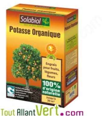 Potasse organique 1,5kg, engrais végétal de Solabi