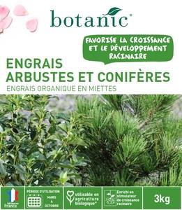 Engrais arbustes et conifères 3kg Engrais arbustes et conifères