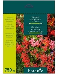 Engrais 750g géraniums et fleurs Engrais 750g géraniums et