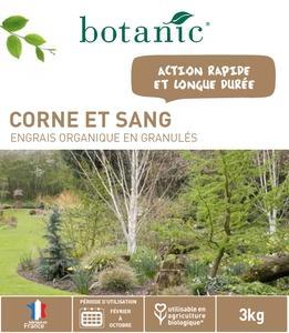 Corne et sang engrais naturel 3kg Corne et sang engrais naturel