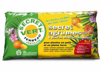 Terreau pour agrumes et plantes méditerranéennes 1 Terreau pour agrumes et plantes