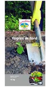 Engrais de fond 10 kg utilisable en agriculture bi