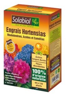 Engrais Hortensias, Rhododendron - 1,5 Kg