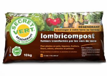 Terreau lombricompost régénérant 10kg Terreau lombricompost régénérant