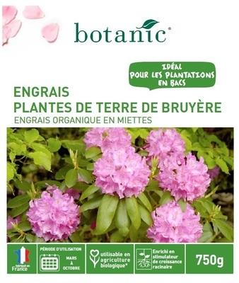 Engrais plantes de terre de bruyère 750g