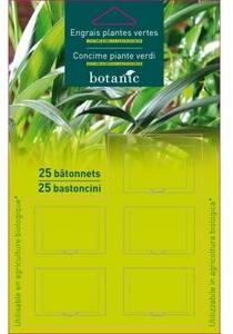 Engrais batonnet plantes vertes