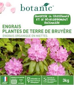 Engrais plantes de terre de bruyère 3kg