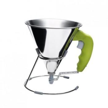 Mini entonnoir à piston de buyer vert automatique