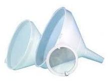 Entonnoir plastique Blanc Ø26 cm avec Filtre Malla