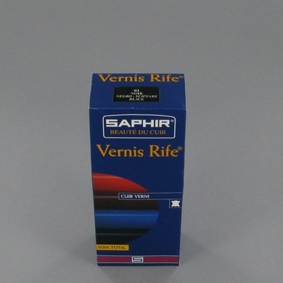 Vernis Noir Rife pour cuir Saphir 100ml. - Avel.