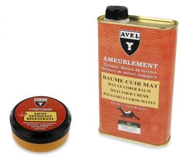 Kit Entretien Cuir Mat