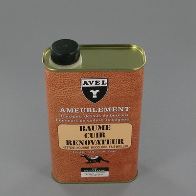 Baume Cuir Rénovateur Liquide 500ml. - AVEL