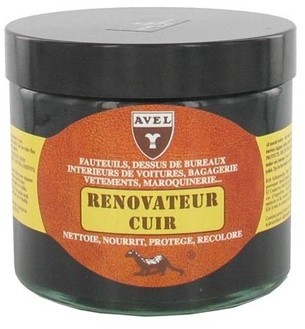 Rénovateur cuir crème 250 ml AVEL pour canapés