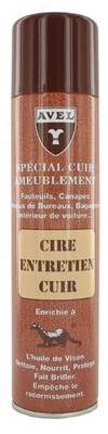 Cire dentretien cuir aérosol 400ml