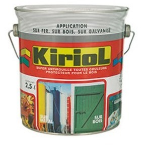 Antirouille K10 satiné noir 2.5 litres