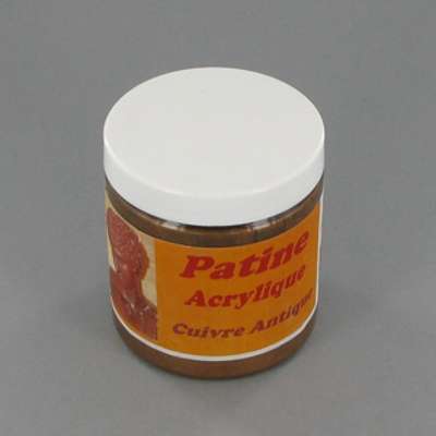 Patine Acrylique Cuivre Antique 250ml. - Tourde.