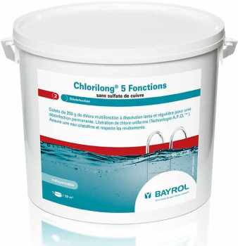 Chlorilong 5 fonctions Bayrol - chlore lent multia
