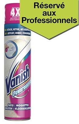 Shampooing moquette Vanish 600 ml Shampooing moquette Vanish
