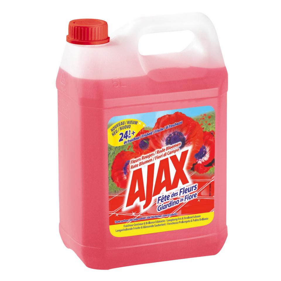 Nettoyant parfumé Ajax Fleurs Rouges 5 L Nettoyant parfumé Ajax Fleurs