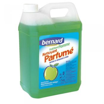 Détergent parfumé neutre HACCP Bernard pomme 5 L Détergent parfumé neutre HACCP