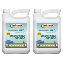 SANITERPEN Désinfectant Plus - 2 x 5 litres