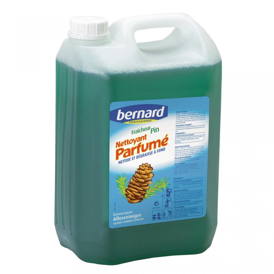 Détergent parfumé HACCP Bernard pin 5 L Détergent parfumé HACCP Bernard