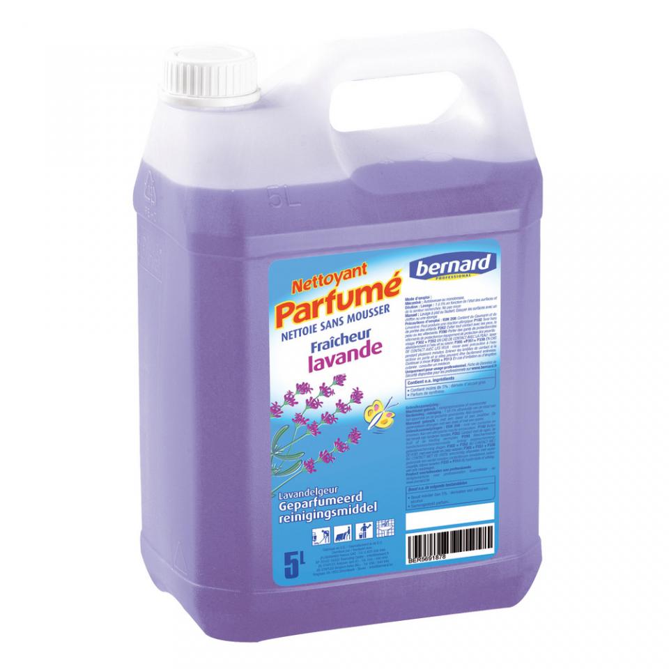 Détergent parfumé HACCP Bernard lavande 5 L Détergent parfumé HACCP Bernard