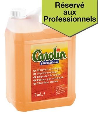 Nettoyant Carolin professionnel huile de lin 5 L Nettoyant Carolin professionnel
